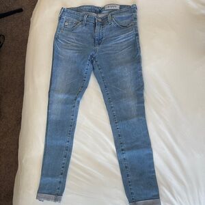 AG Adriano Goldschmied Light Blue Skinny Jeans